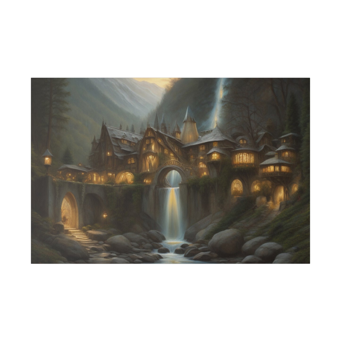 Rivendell, Wall Art, Matte Canvas, Stretched, 0.75"