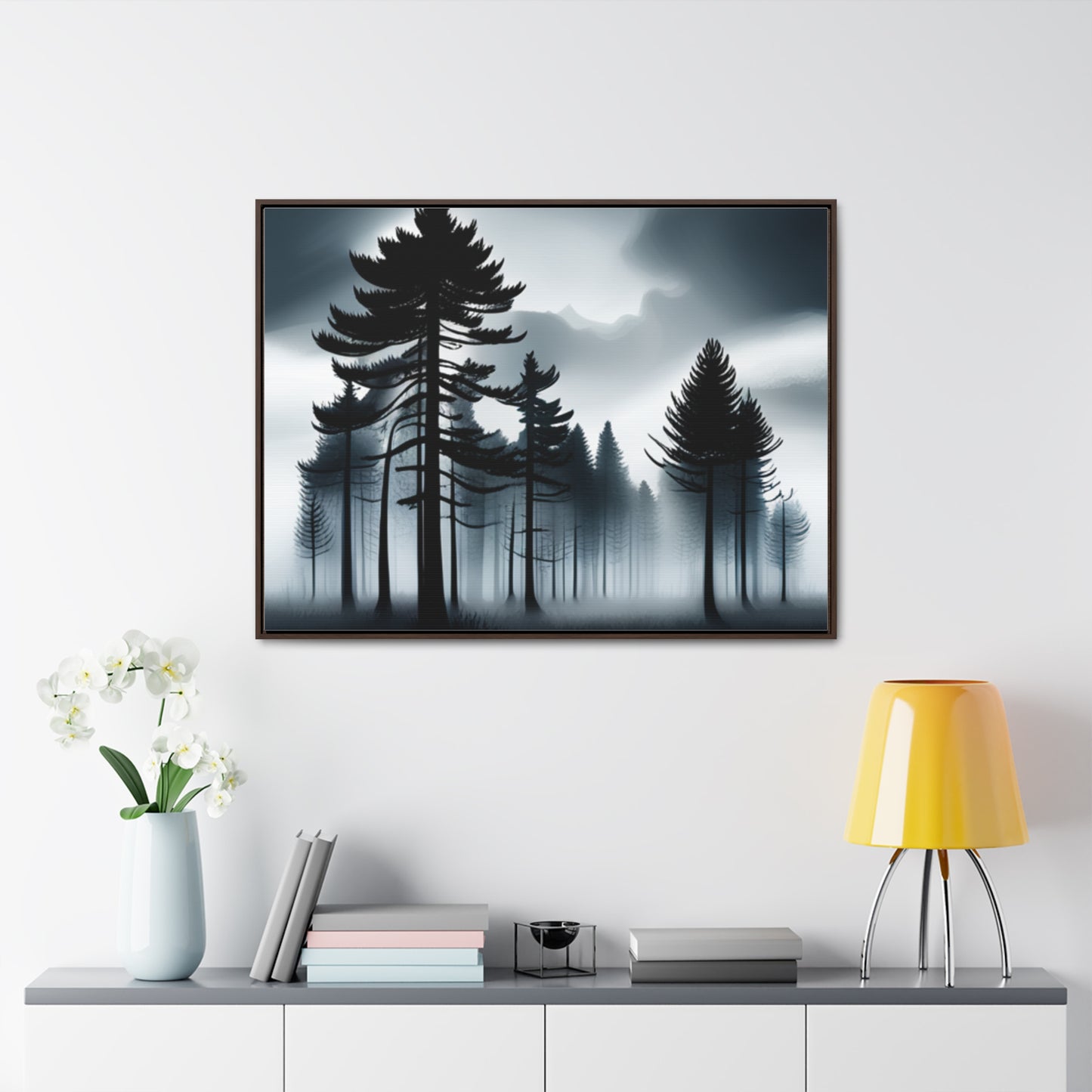 Gray Day, Wall Art, Gallery Canvas Wraps, Horizontal Frame