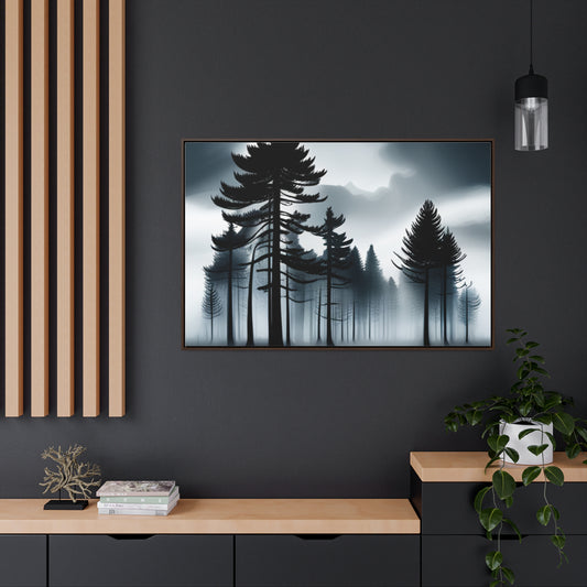 Gray Day, Wall Art, Gallery Canvas Wraps, Horizontal Frame