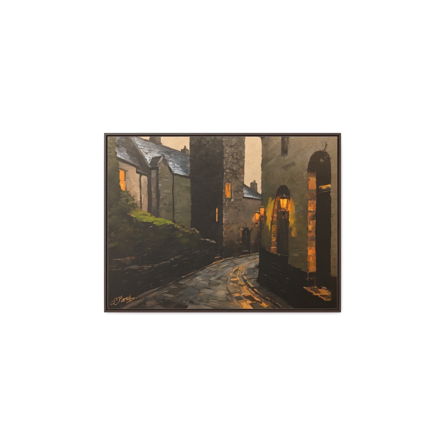 Walk the streets, Wall Art, Gallery Canvas Wraps, Horizontal Frame