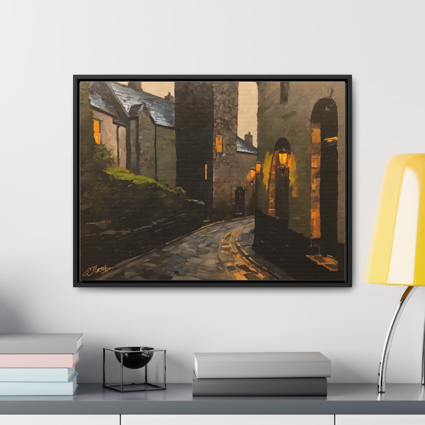 Walk the streets, Wall Art, Gallery Canvas Wraps, Horizontal Frame