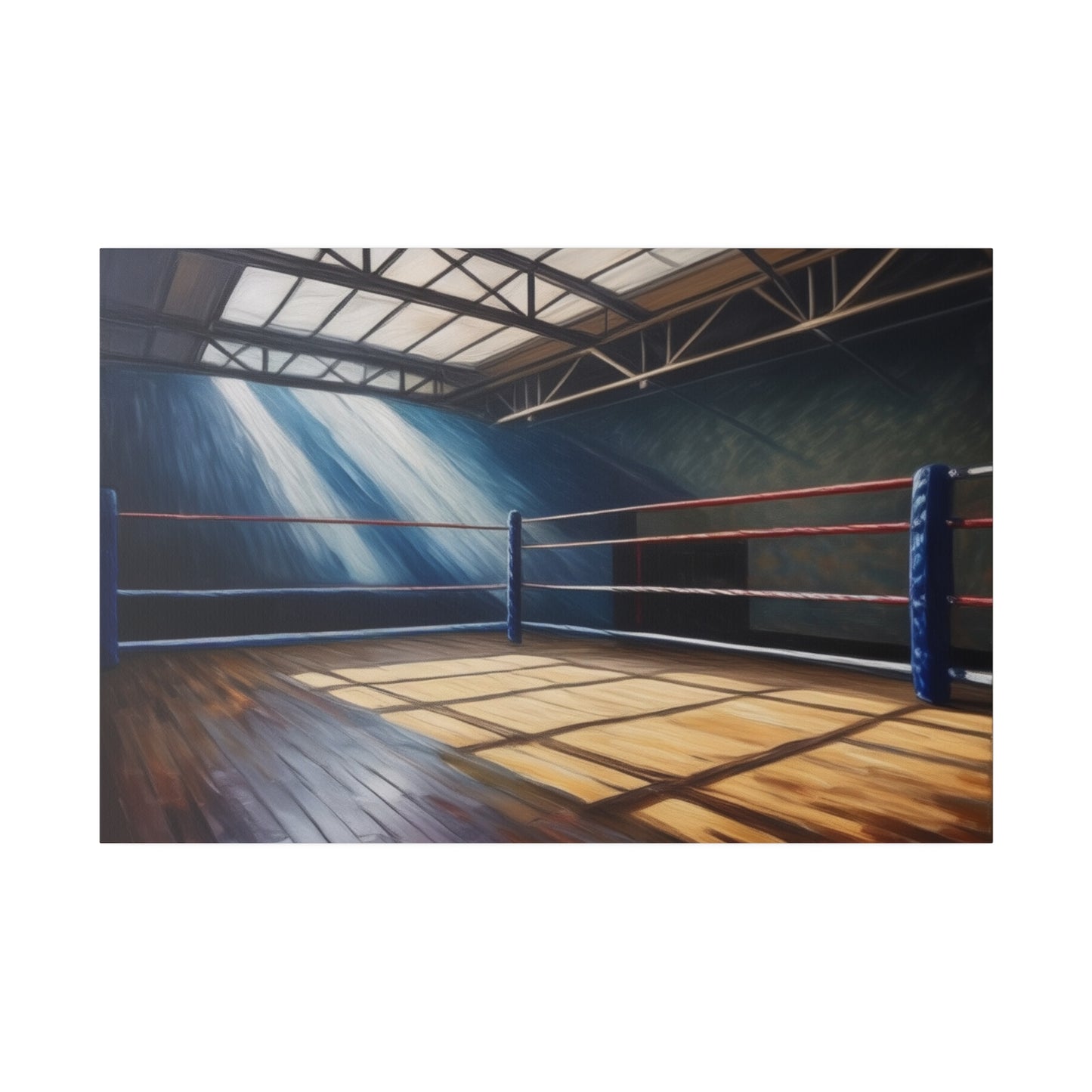 Boxing Ring, Wall Art, Matte Canvas, Stretched, 0.75"