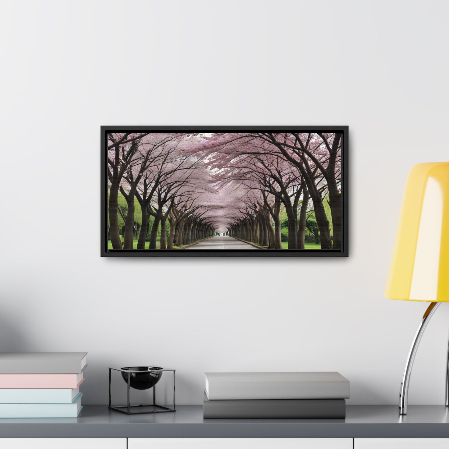 Cherry Blossoms, Gallery Canvas Wraps, Horizontal Frame