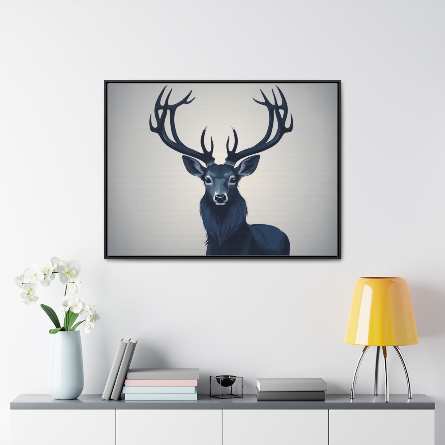 Deer Antlers, Wall Art, Gallery Canvas Wraps, Horizontal Frame