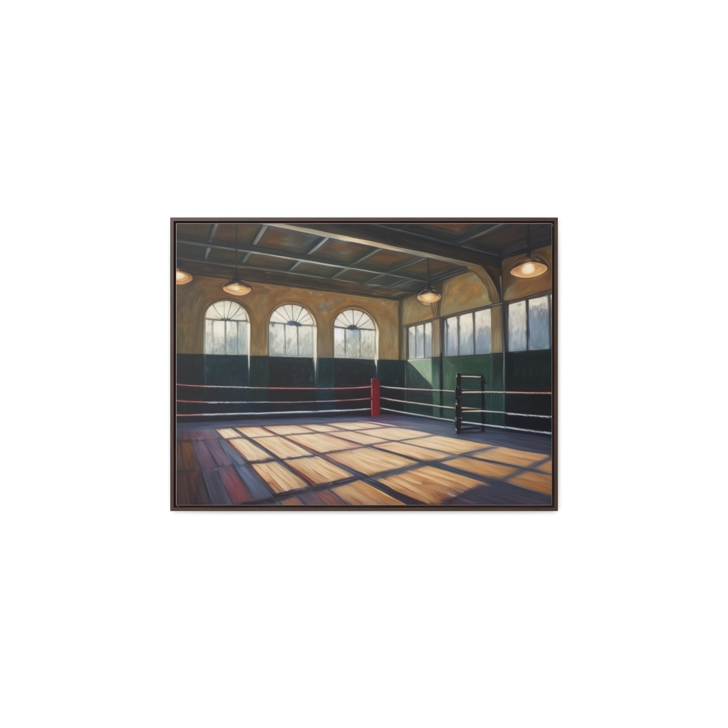 Boxing Gym, Wall Art, Gallery Canvas Wraps, Horizontal Frame