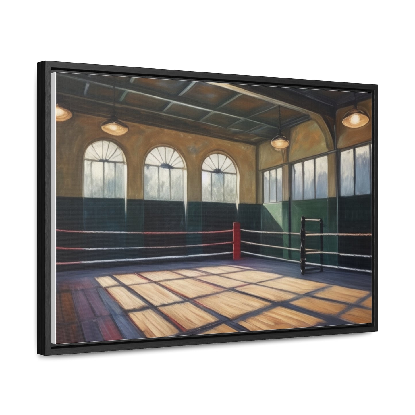 Boxing Gym, Wall Art, Gallery Canvas Wraps, Horizontal Frame