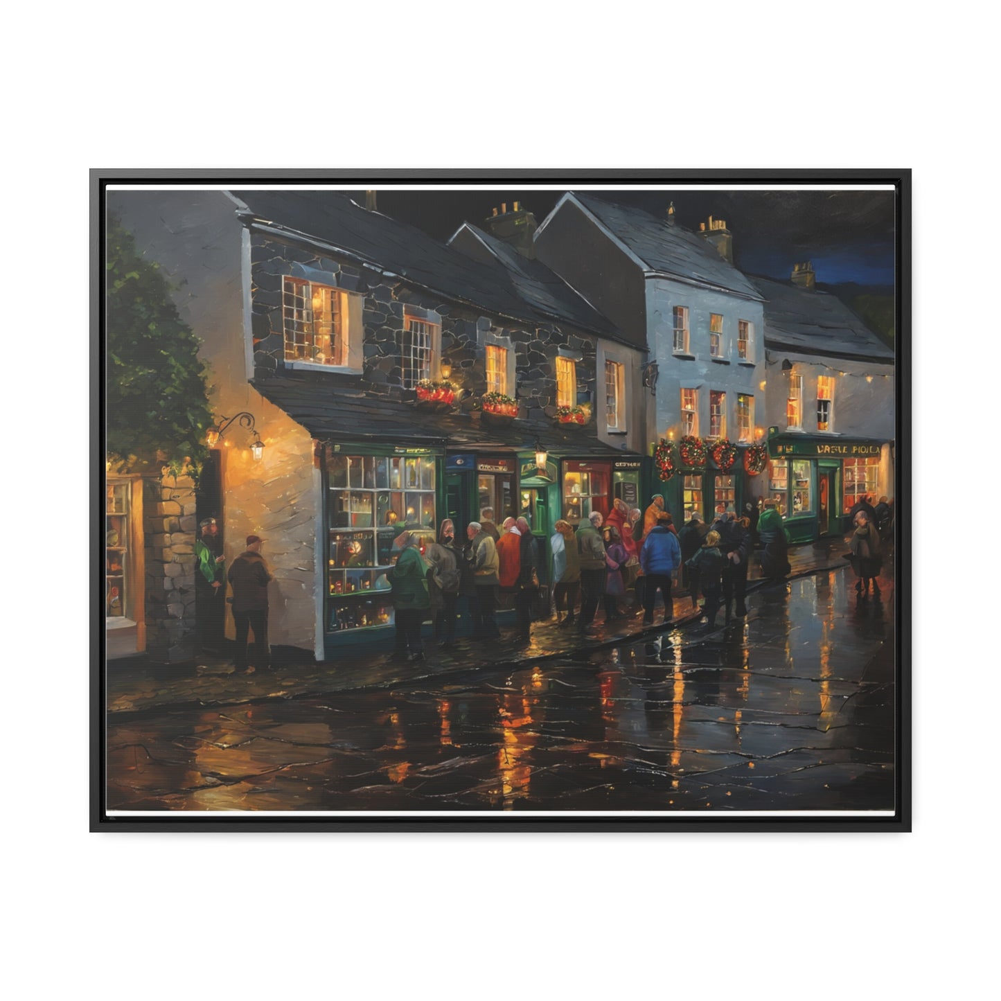 The Pub, Wall Art, Gallery Canvas Wraps, Horizontal Frame