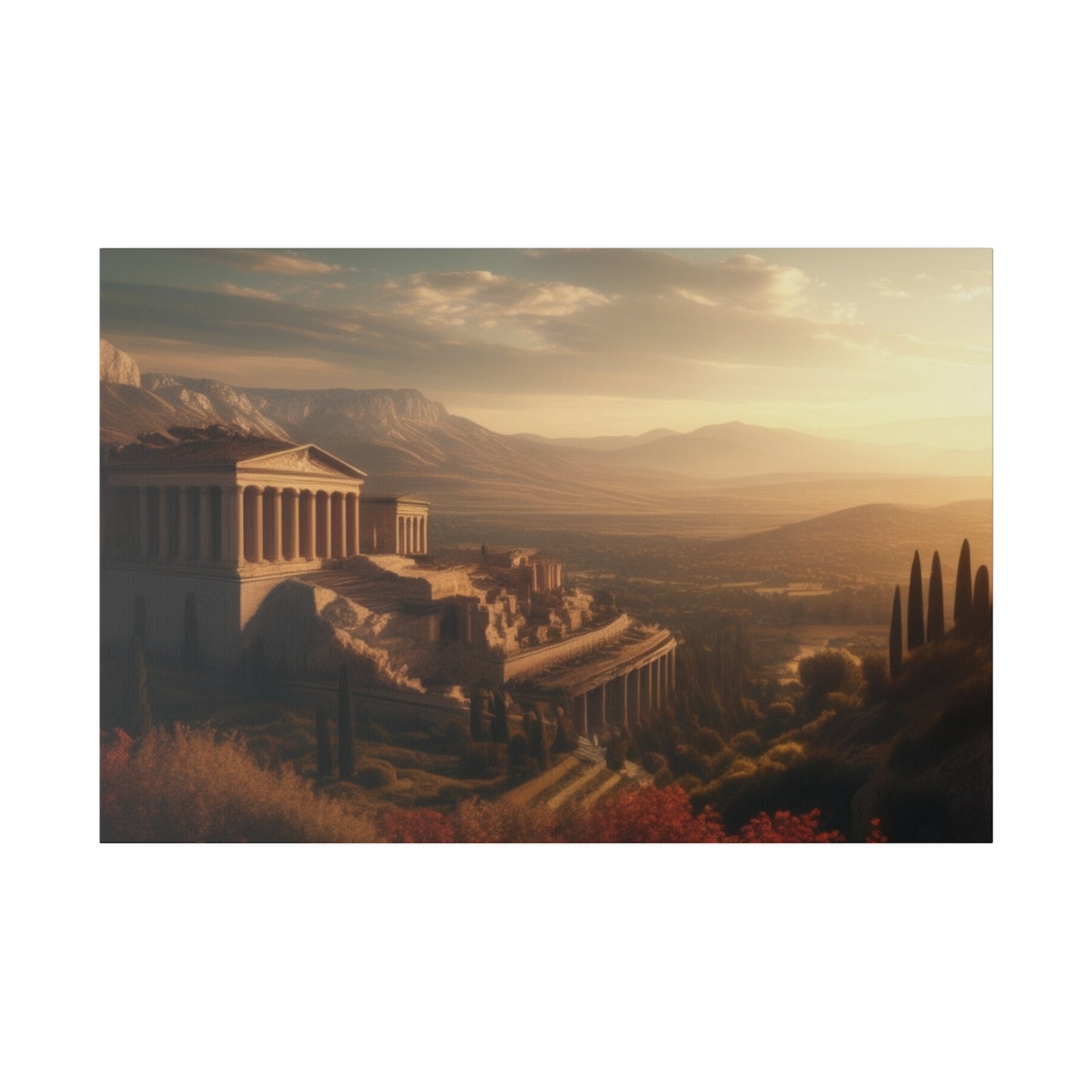 Roman Empire, Wall, Art, Matte Canvas, Stretched, 0.75"