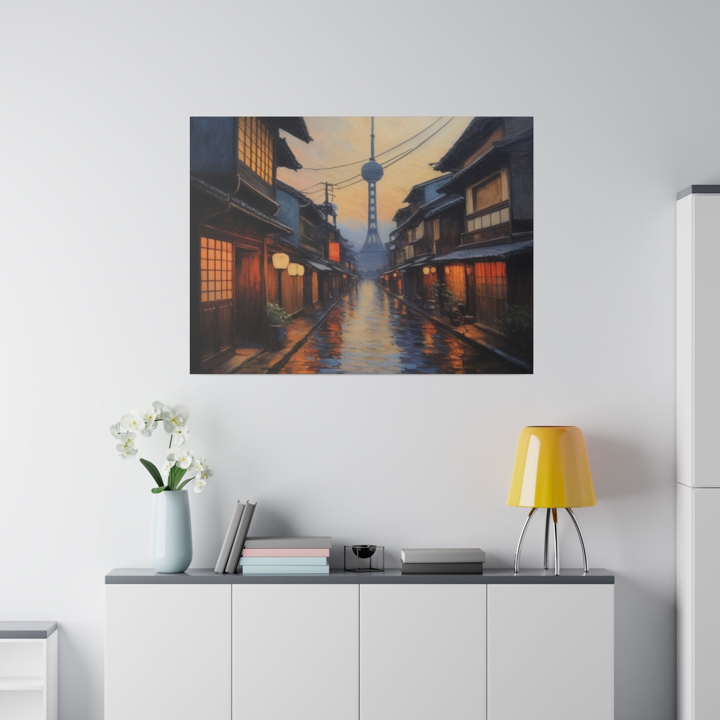 Tokyo, Wall Art, Matte Canvas, Stretched, 0.75"