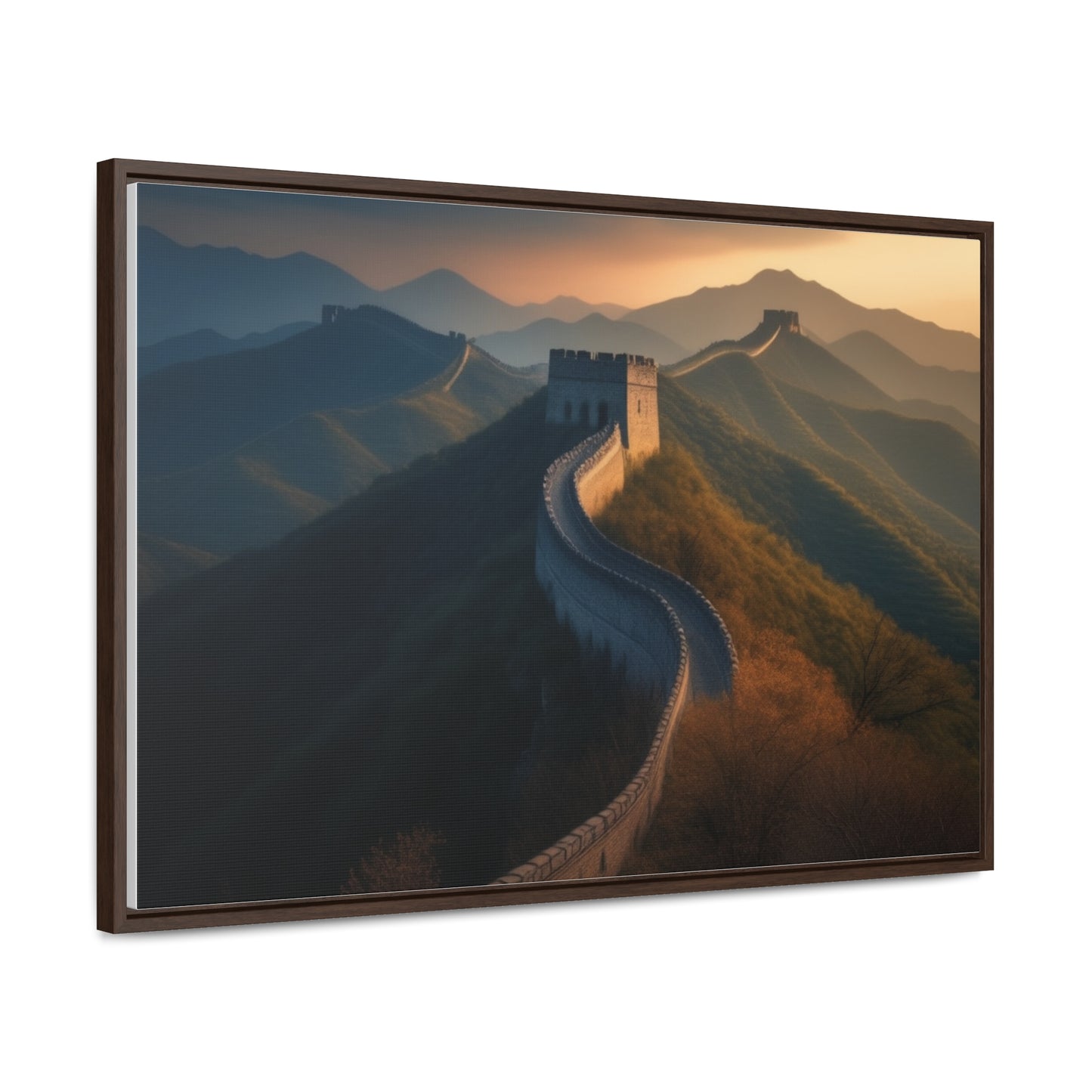 Great Wall, Wall Art,Gallery Canvas Wraps, Horizontal Frame