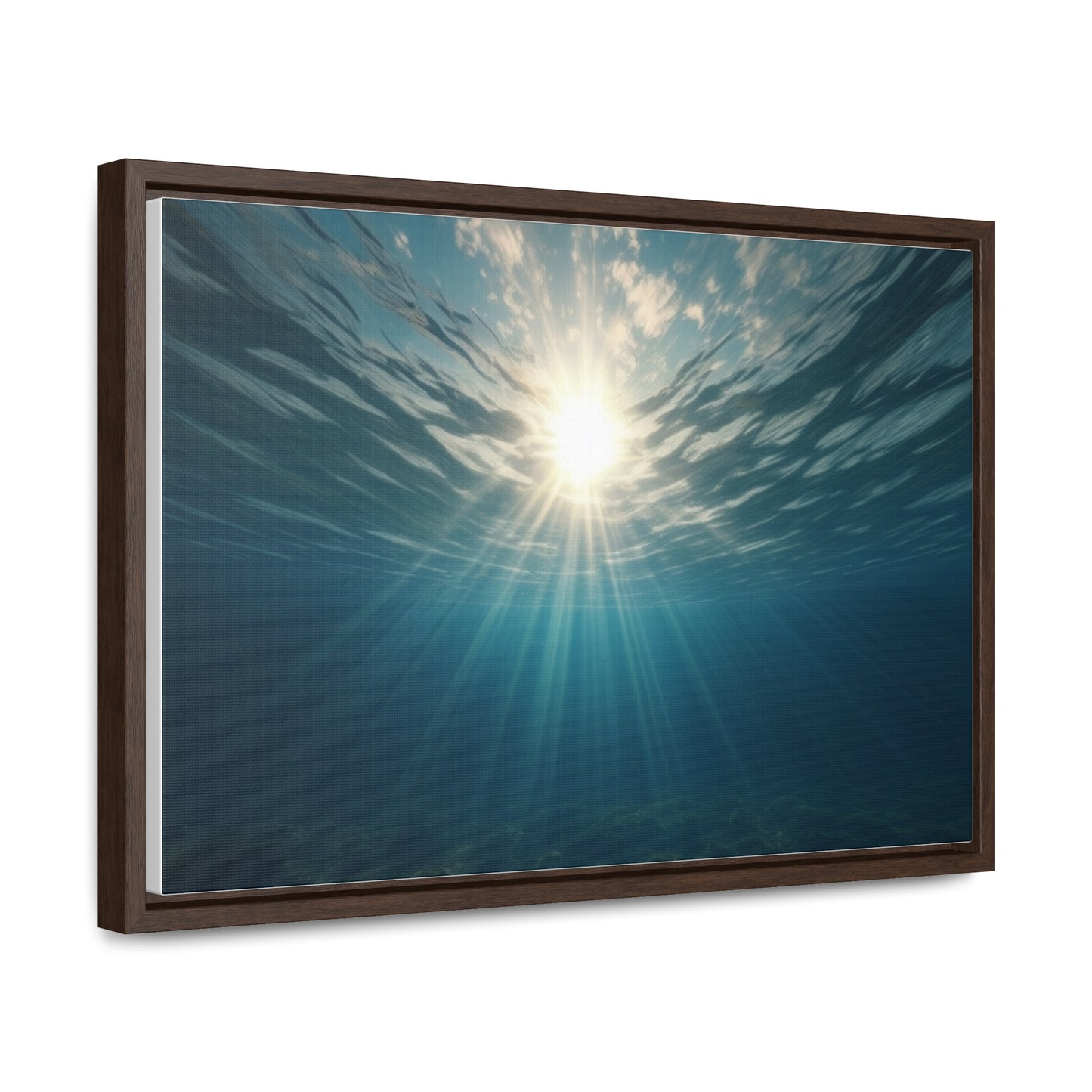 Under Water, Wall Art, Gallery Canvas Wraps, Horizontal Frame