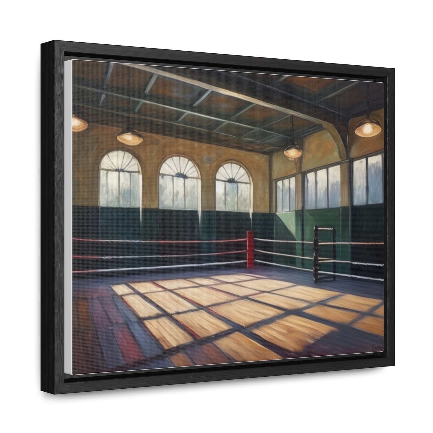 Boxing Gym, Wall Art, Gallery Canvas Wraps, Horizontal Frame