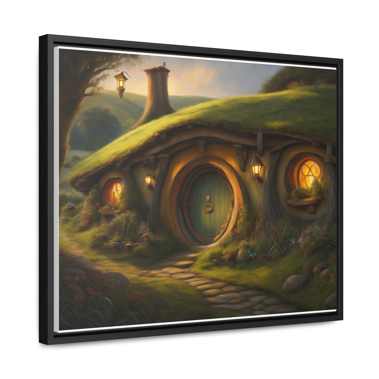 Hobbiton, Wall Art, Gallery Canvas Wraps, Horizontal Frame