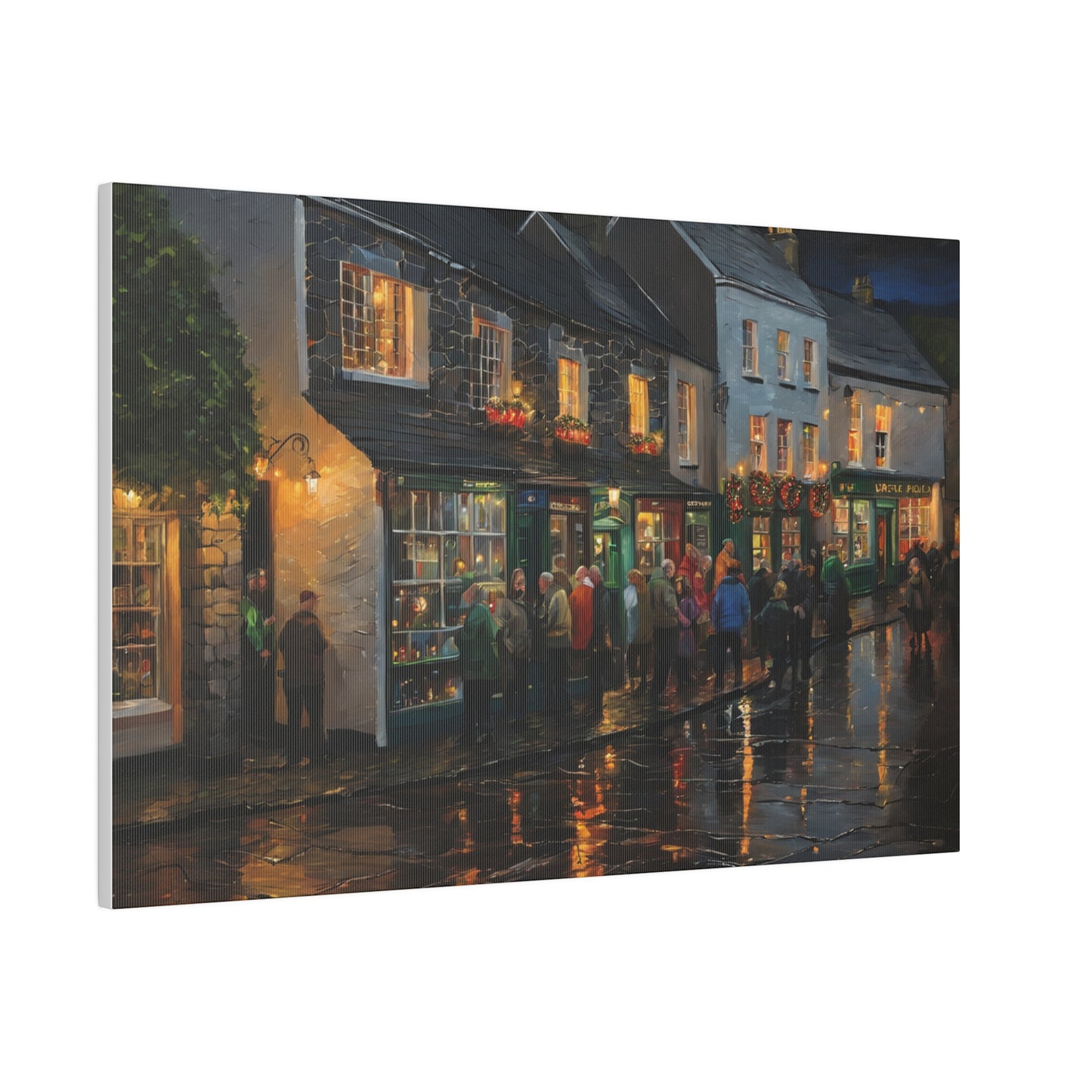 The Pub, Wall Art, Matte Canvas, Stretched, 0.75"