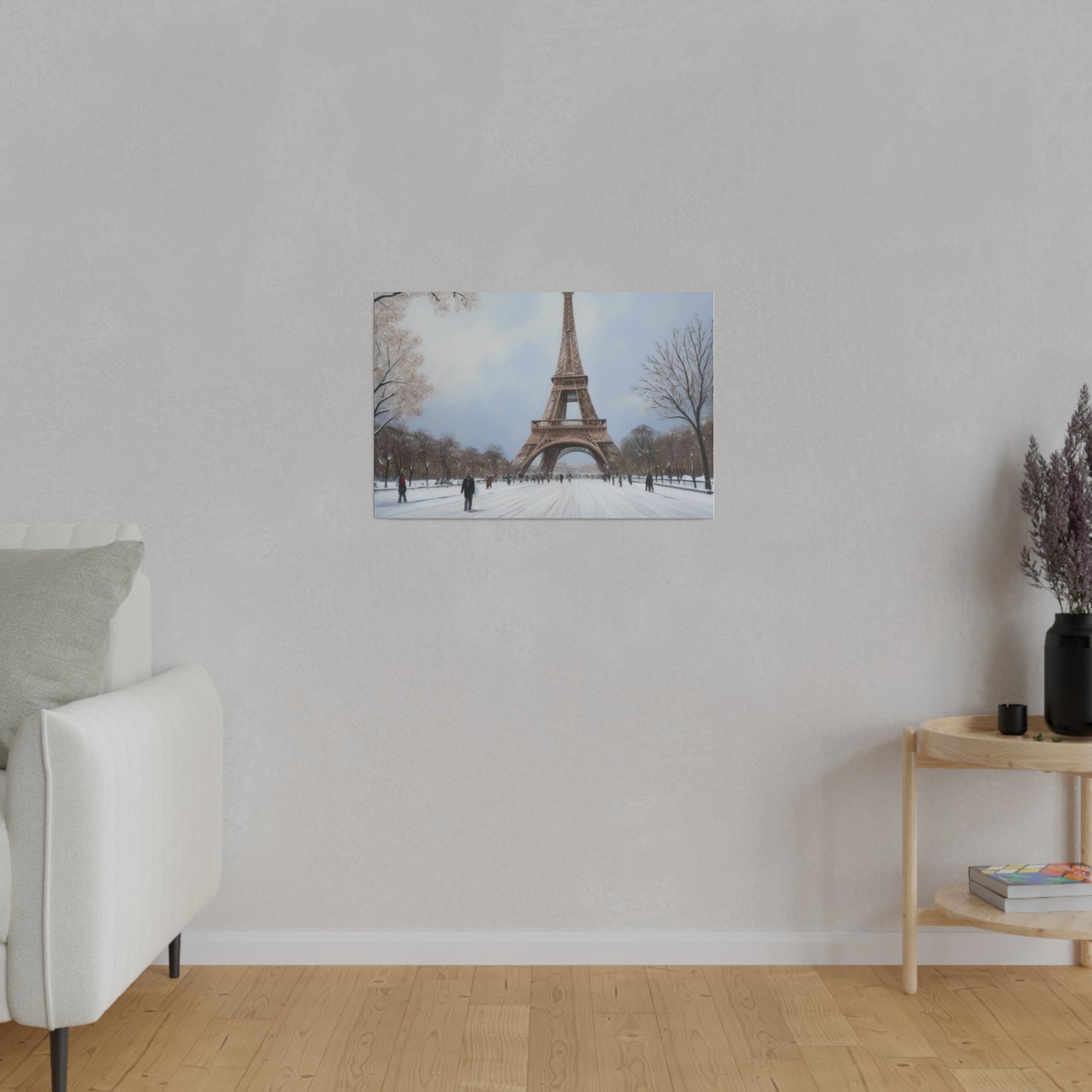 Paris France, Wall Art, Matte Canvas, Stretched, 0.75"