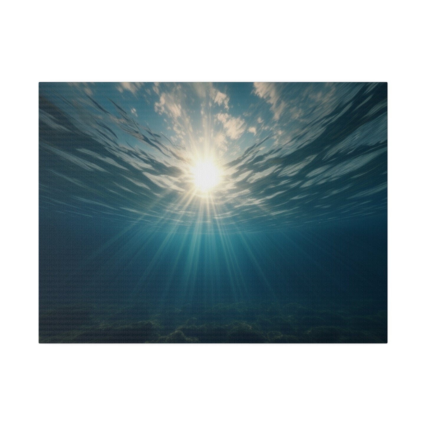 Under Water, Wall Art, Matte Canvas, Stretched, 0.75"