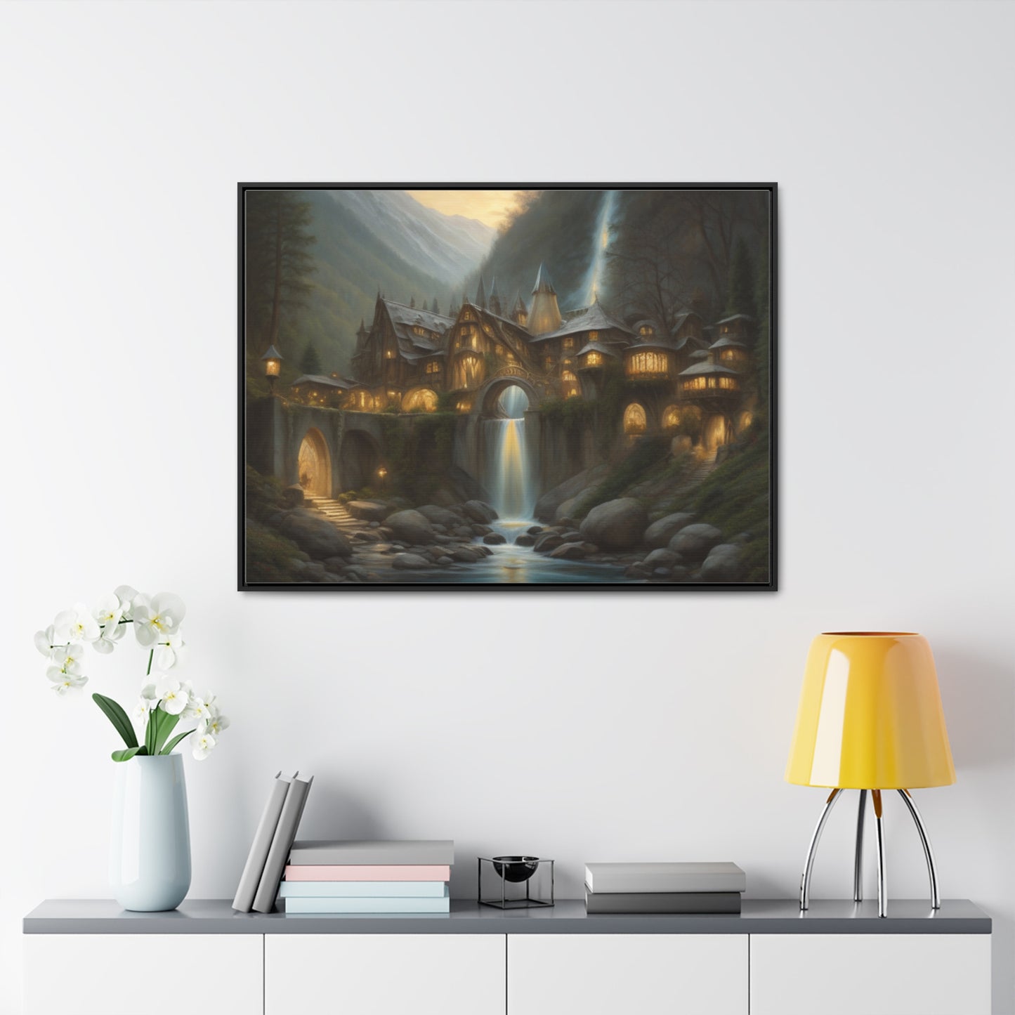 Rivendell, Wall Art, Gallery Canvas Wraps, Horizontal Frame