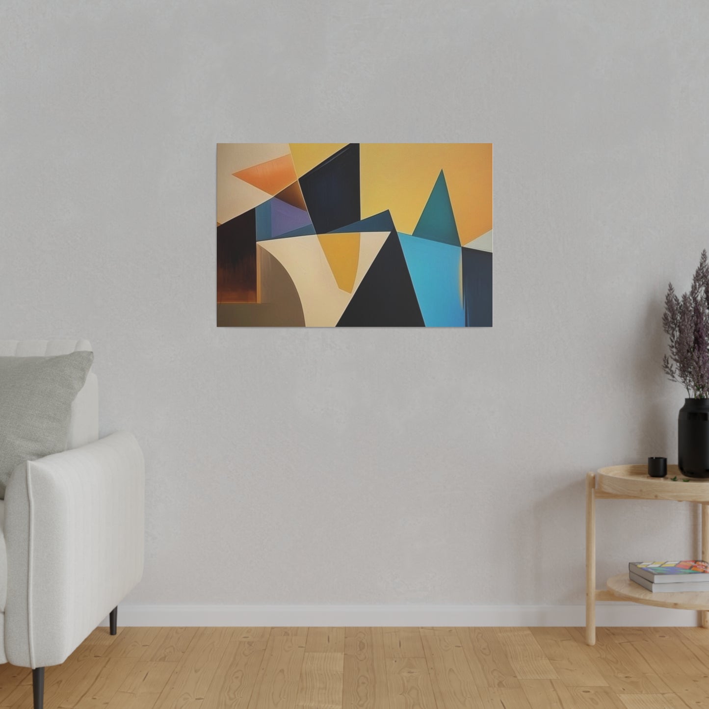 Abstract, Wall Art, Matte Canvas, Stretched, 0.75"