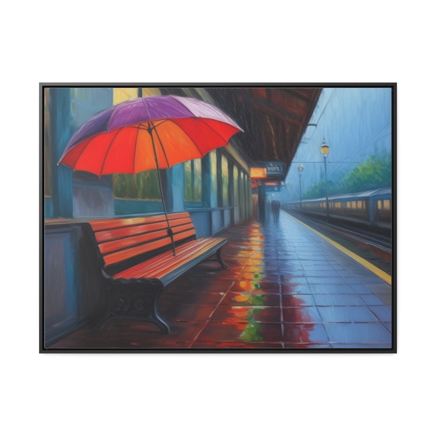 Umbrella, Wall Art, Gallery Canvas Wraps, Horizontal Frame