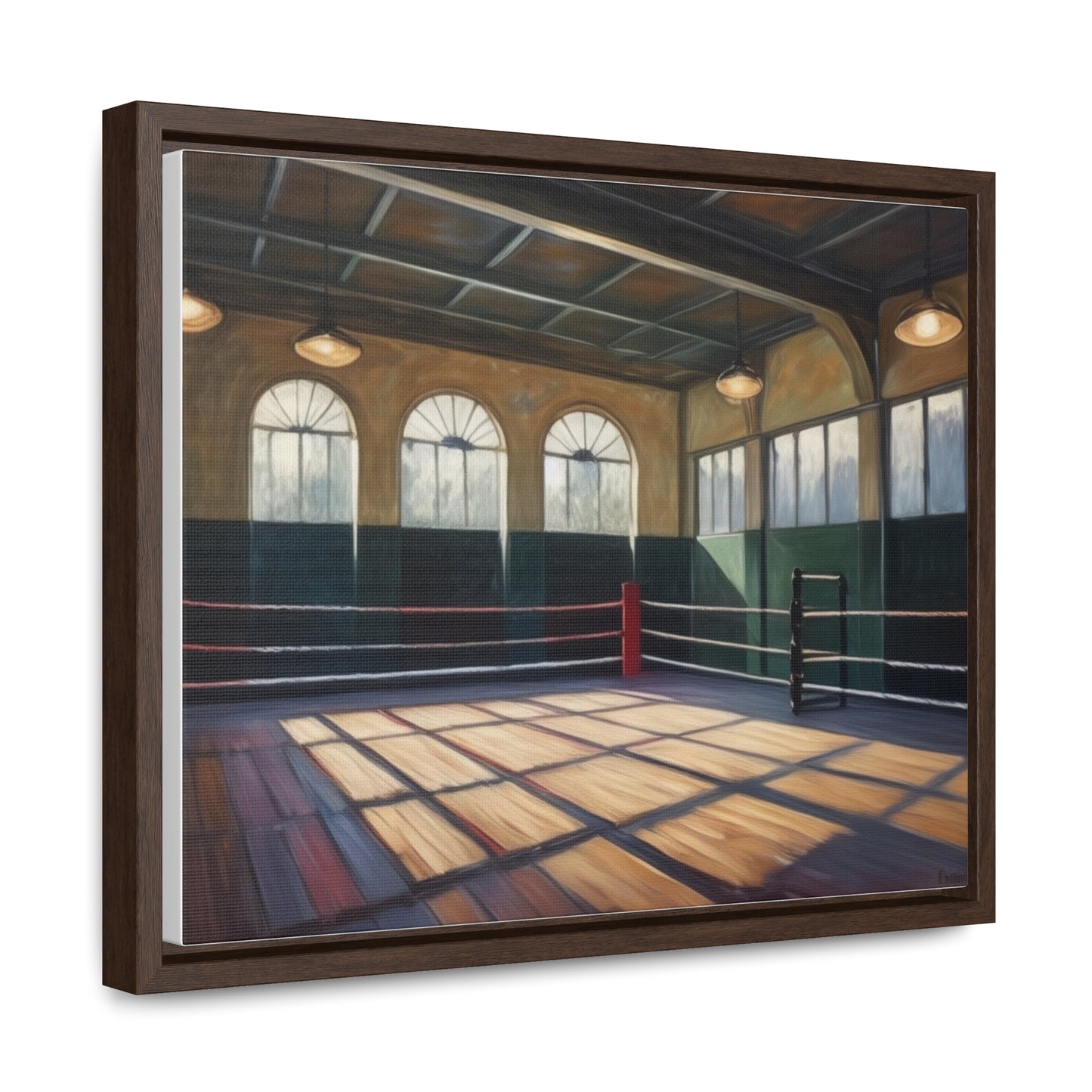 Boxing Gym, Wall Art, Gallery Canvas Wraps, Horizontal Frame