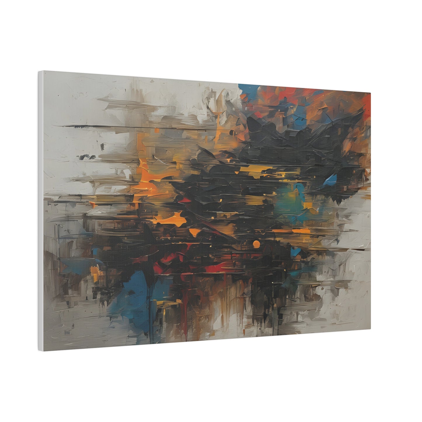 Abstract, Wall Art, Matte Canvas, Stretched, 0.75"