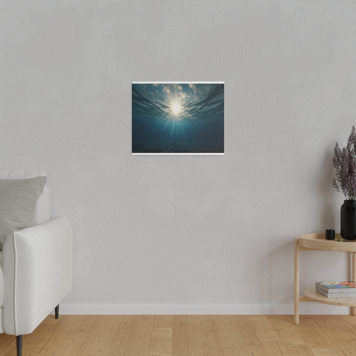 Under Water, Wall Art, Matte Canvas, Stretched, 0.75"