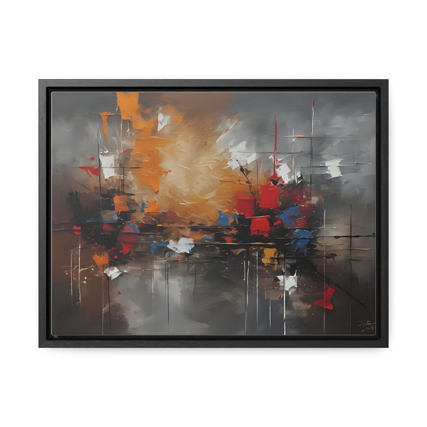 Abstract, Wall Art, Gallery Canvas Wraps, Horizontal Frame