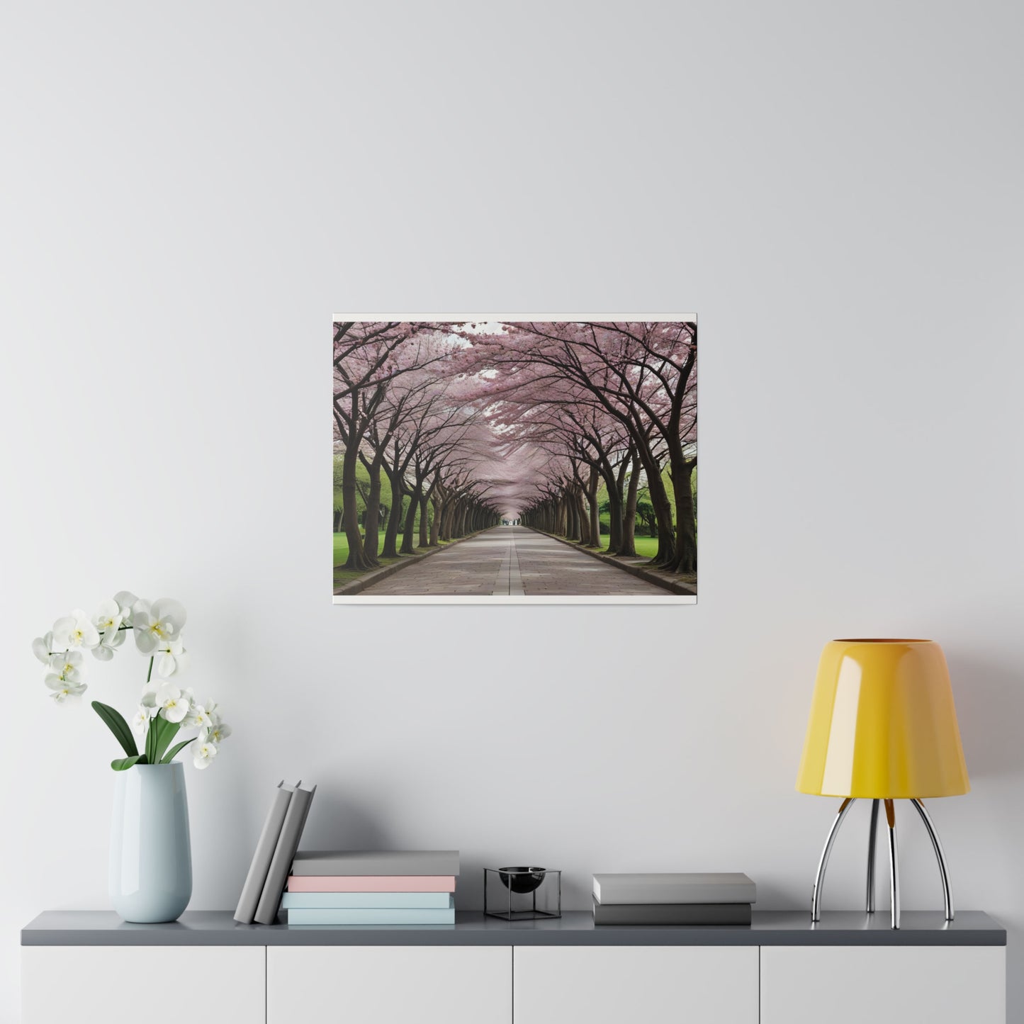 Cherry Blossoms, Wall Art, Matte Canvas, Stretched, 0.75"