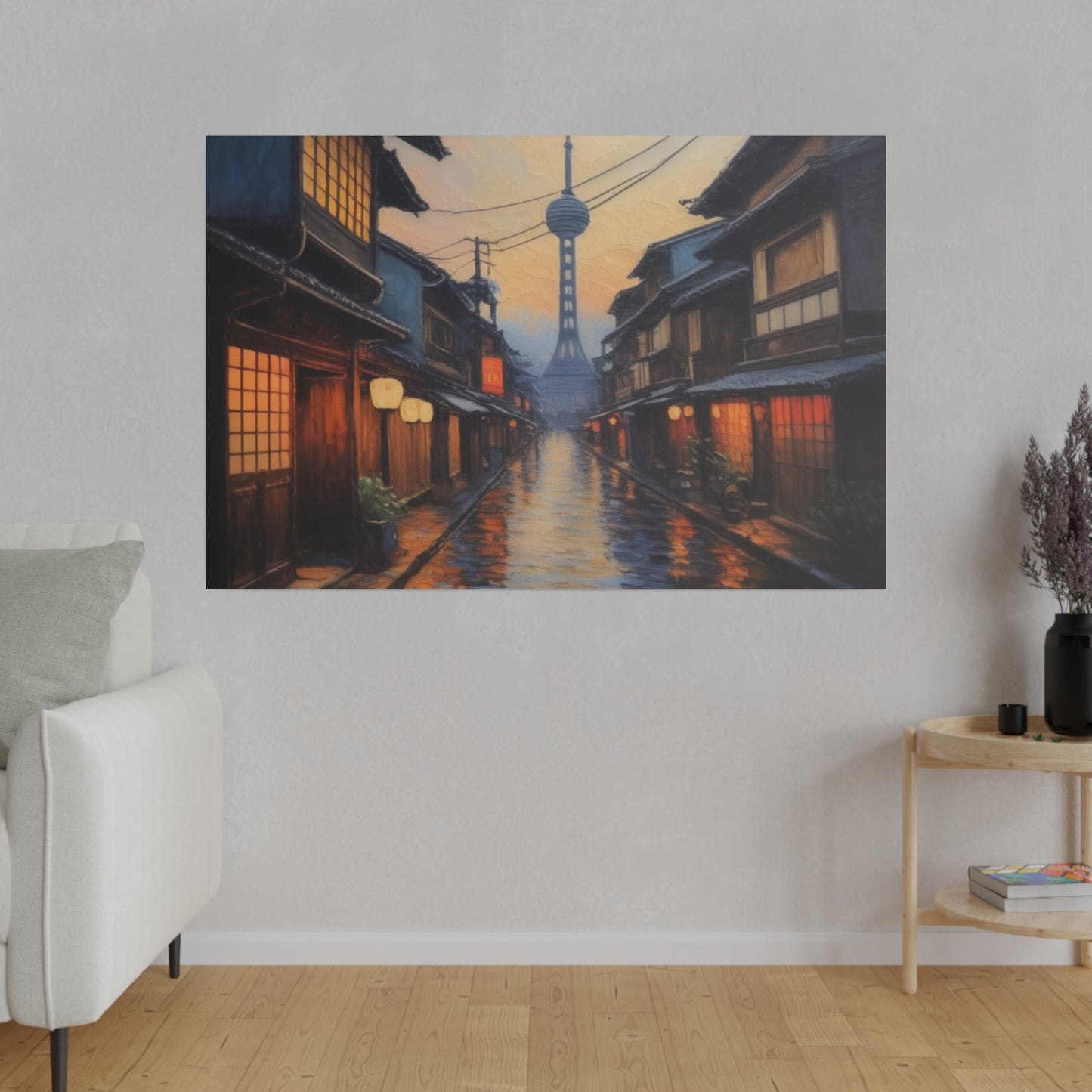 Tokyo, Wall Art, Matte Canvas, Stretched, 0.75"