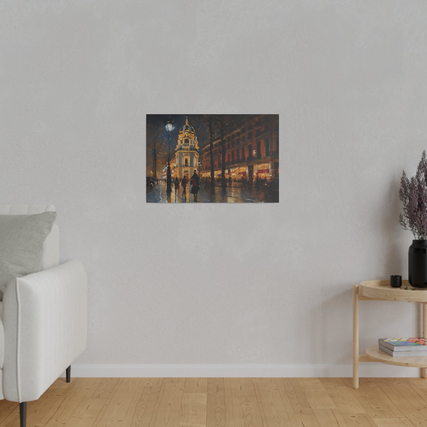 Town Center, Wall Art, Matte Canvas, Stretched, 0.75"