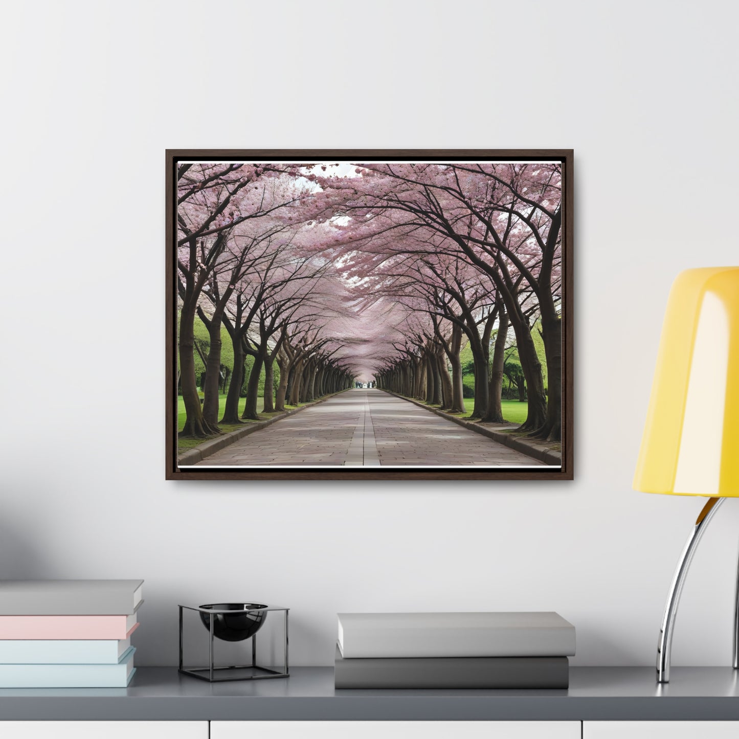 Cherry Blossoms, Gallery Canvas Wraps, Horizontal Frame