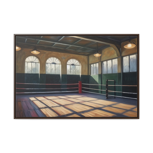 Boxing Gym, Wall Art, Gallery Canvas Wraps, Horizontal Frame