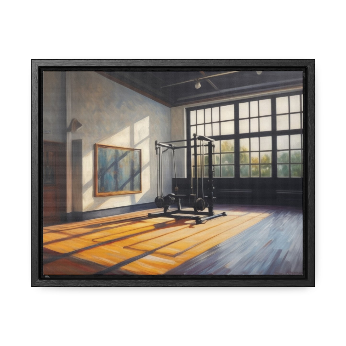 Gym, Workout, Wall Art, Gallery Canvas Wraps, Horizontal Frame