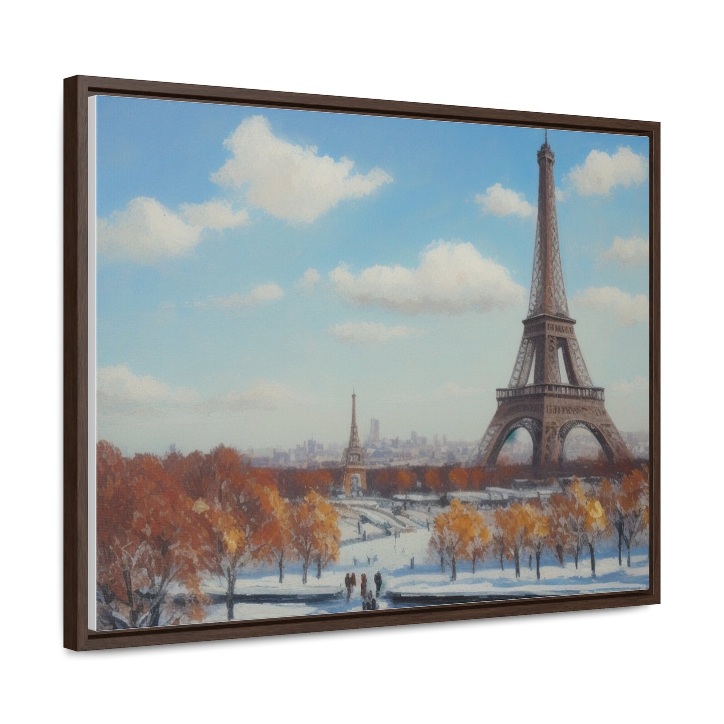 Eiffel Tower, Wall Art, Gallery Canvas Wraps, Horizontal Frame