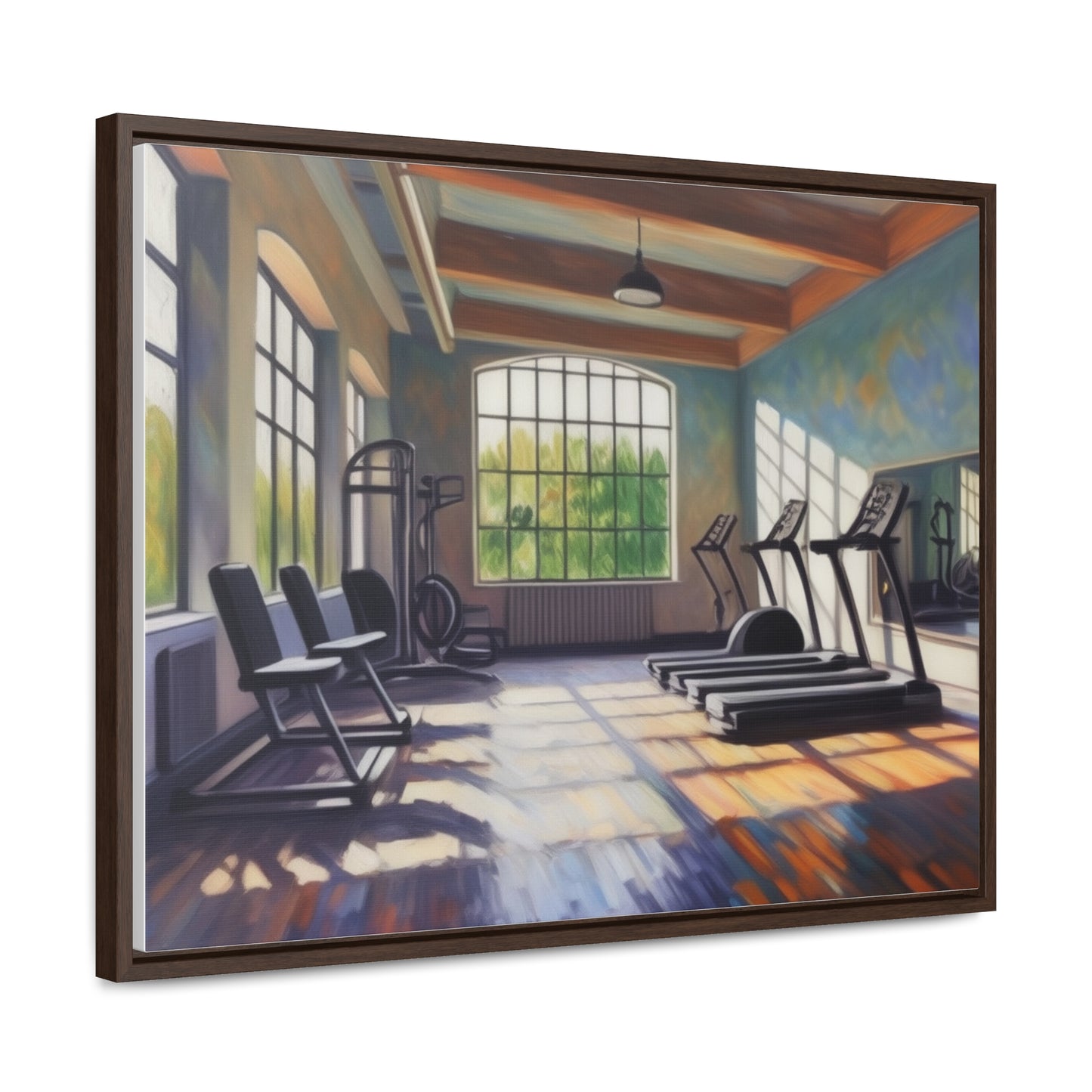 Gym, Work Out, Wall Art, Gallery Canvas Wraps, Horizontal Frame