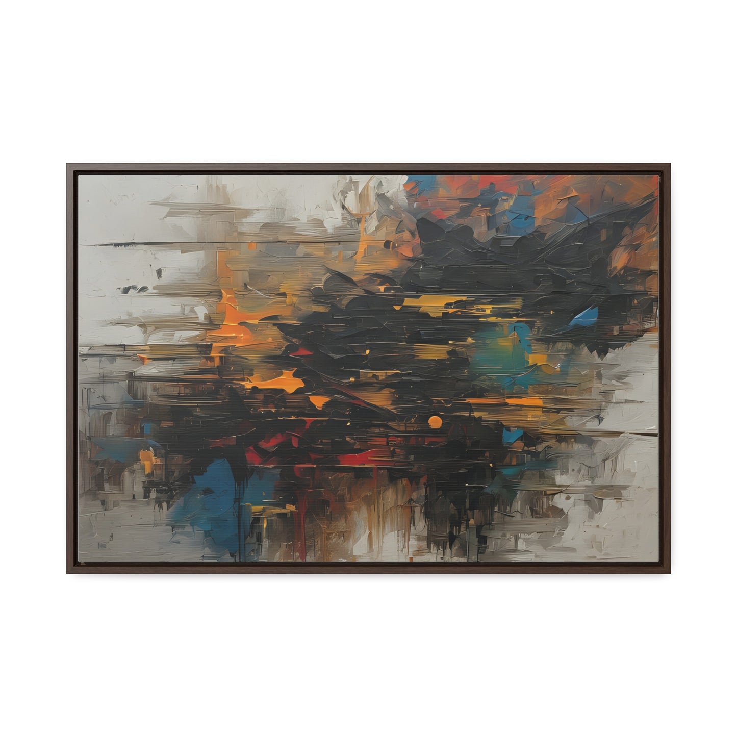 Abstract, Wall Art, Gallery Canvas Wraps, Horizontal Frame