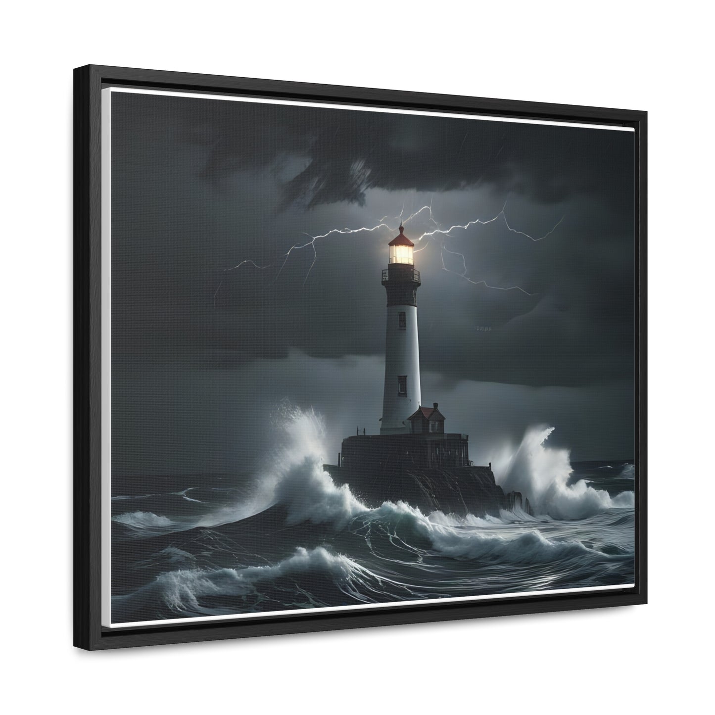 Light House, Wall Art, Gallery Canvas Wraps, Horizontal Frame