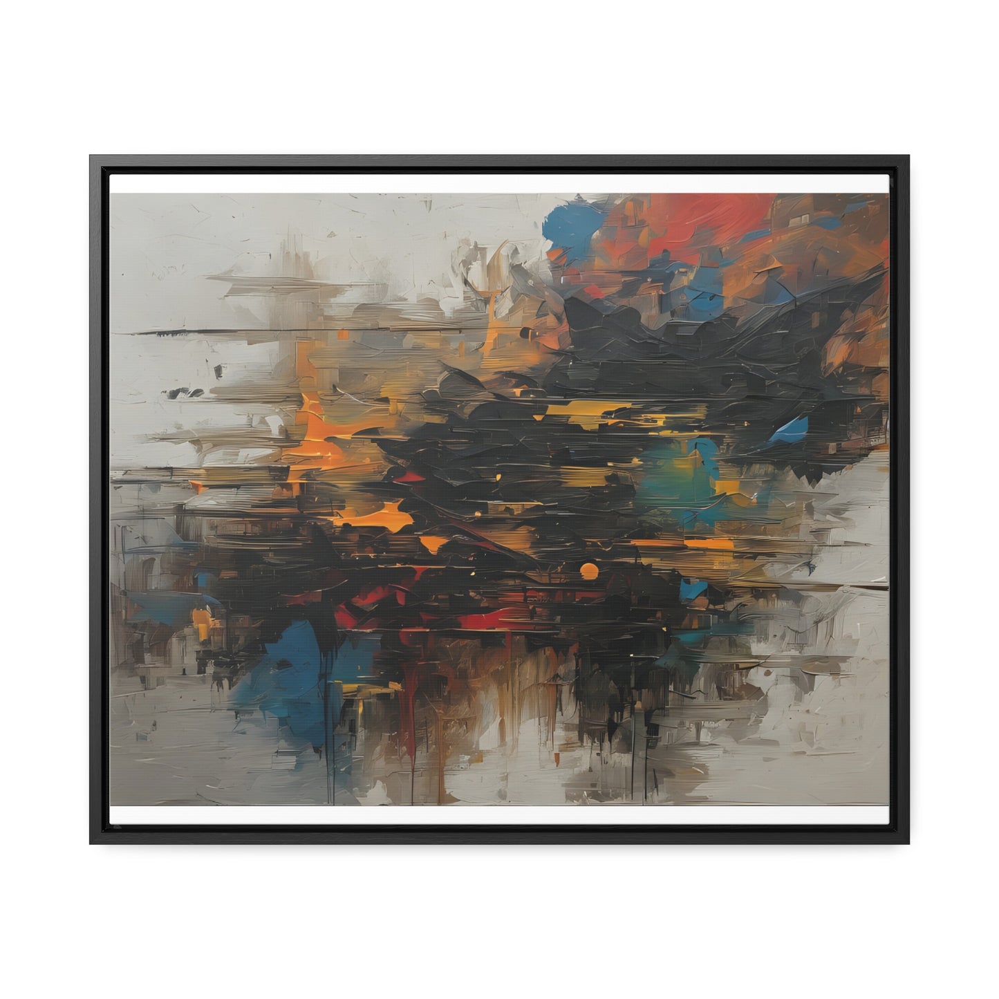 Abstract, Wall Art, Gallery Canvas Wraps, Horizontal Frame