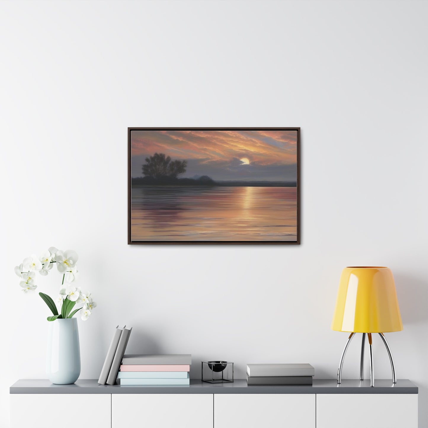 Sun Rise, Wall Art, Gallery Canvas Wraps, Horizontal Frame