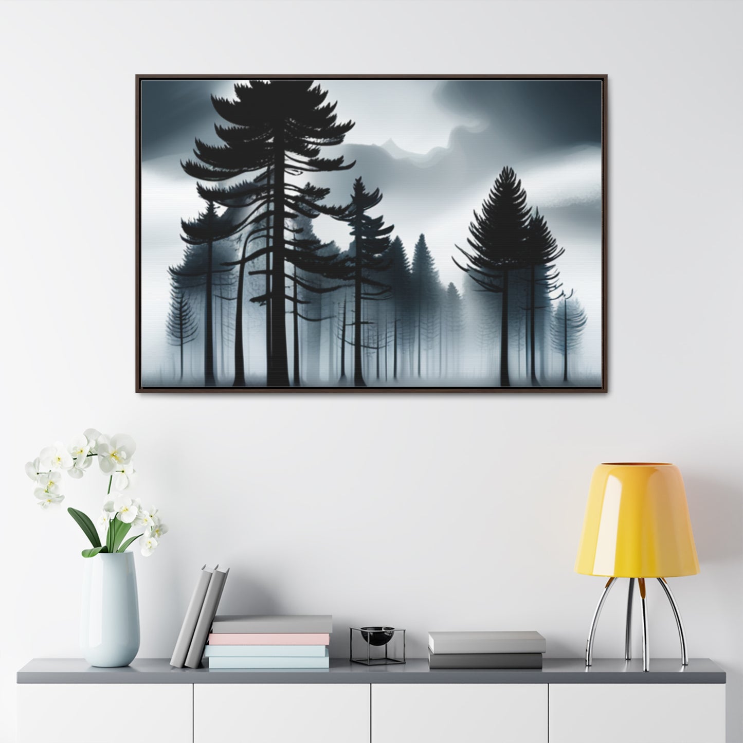 Gray Day, Wall Art, Gallery Canvas Wraps, Horizontal Frame