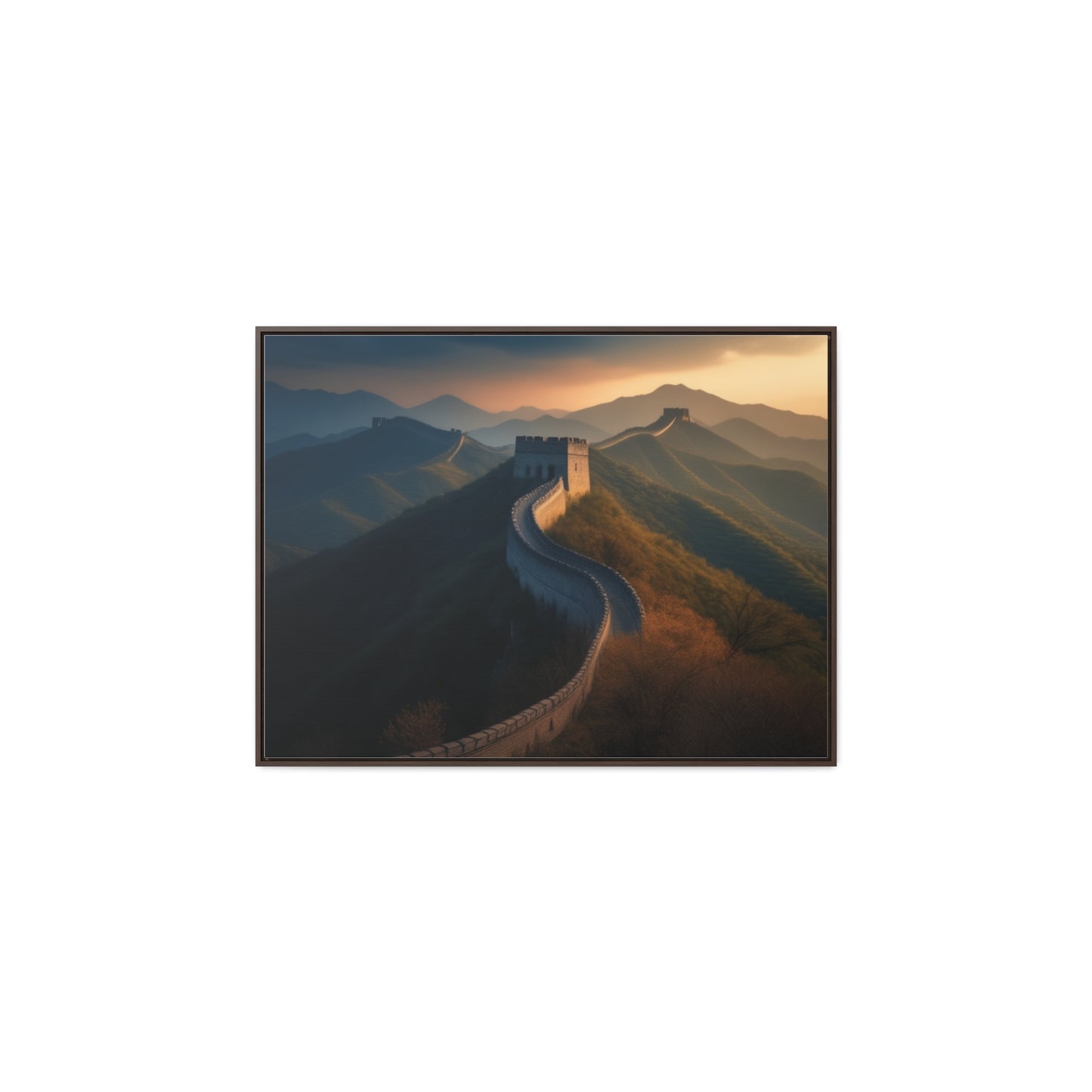 Great Wall, Wall Art,Gallery Canvas Wraps, Horizontal Frame