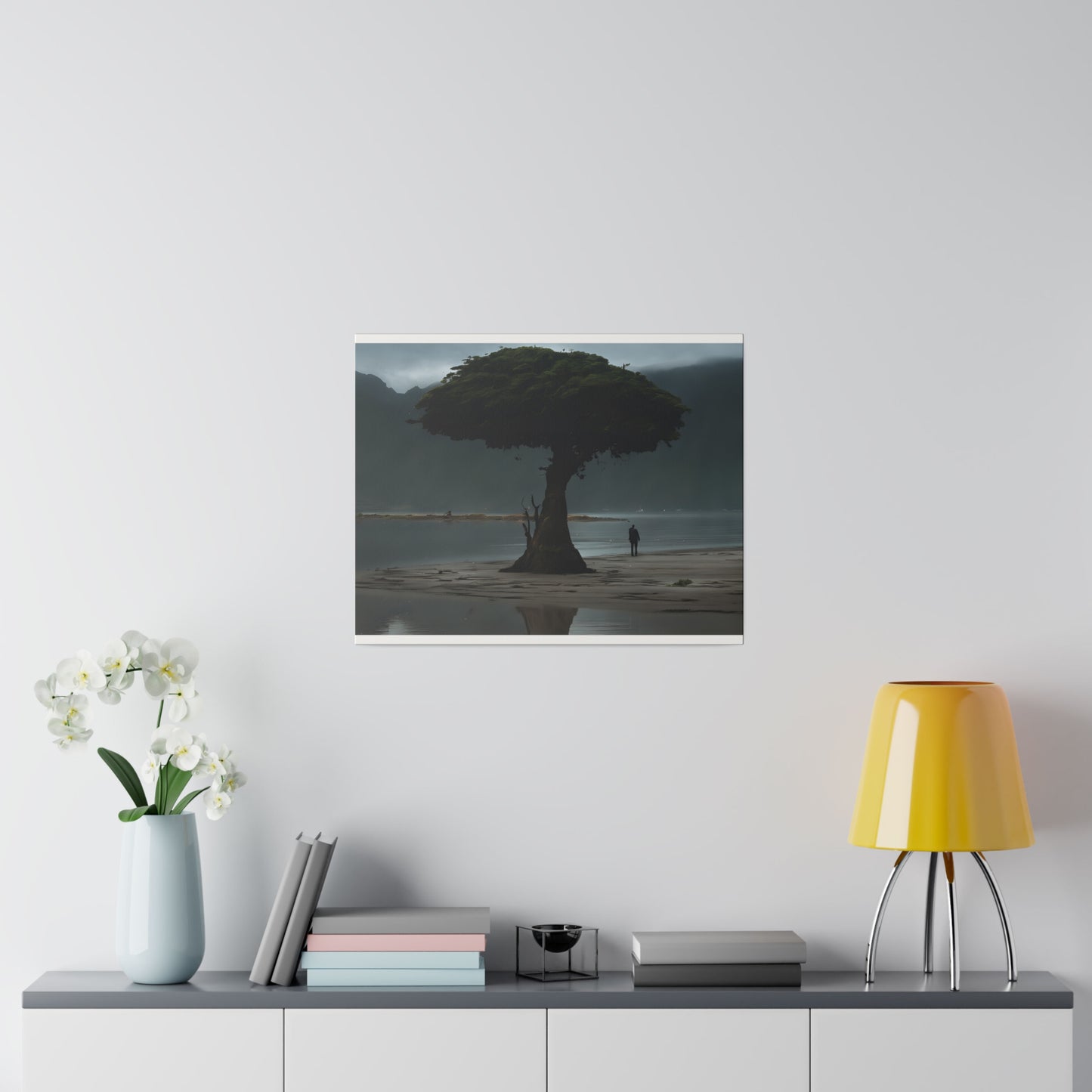 Tree, Wall Art, Matte Canvas, Stretched, 0.75"