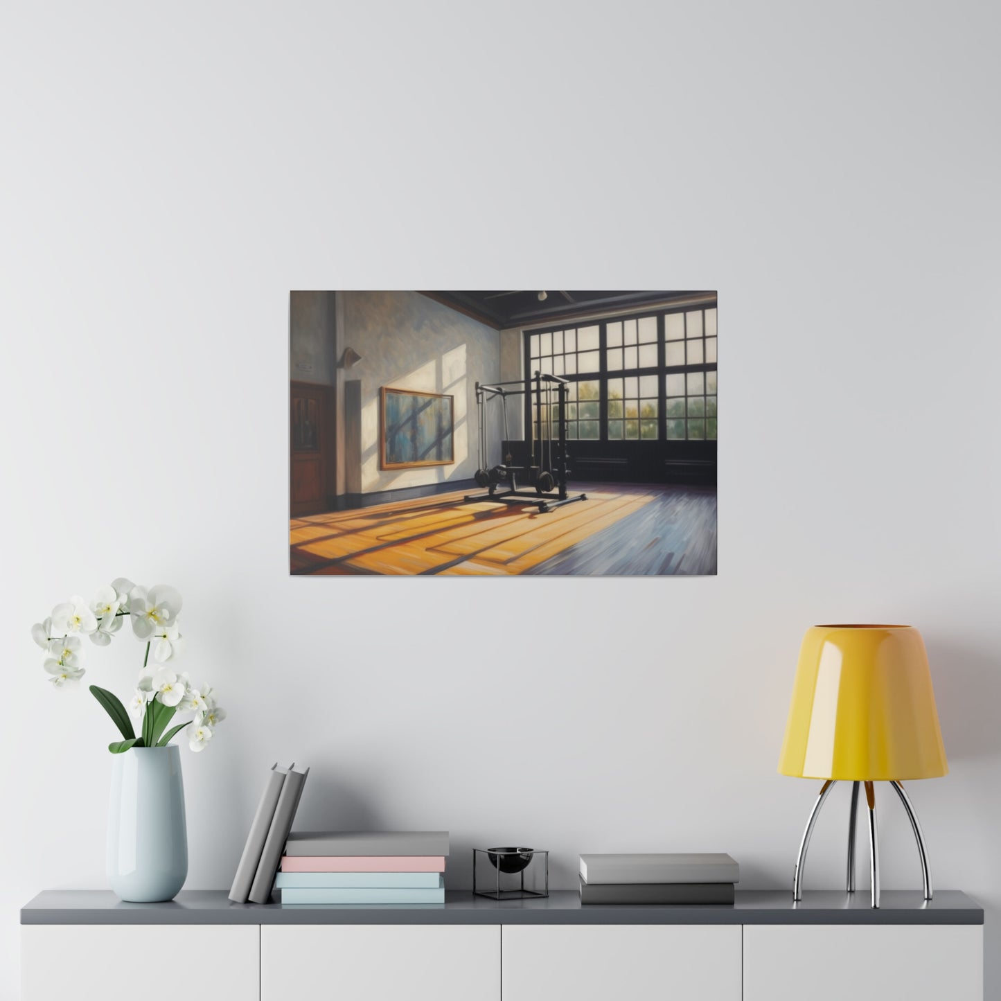 Gym, Workout, Wall ArtMatte Canvas, Stretched, 0.75"