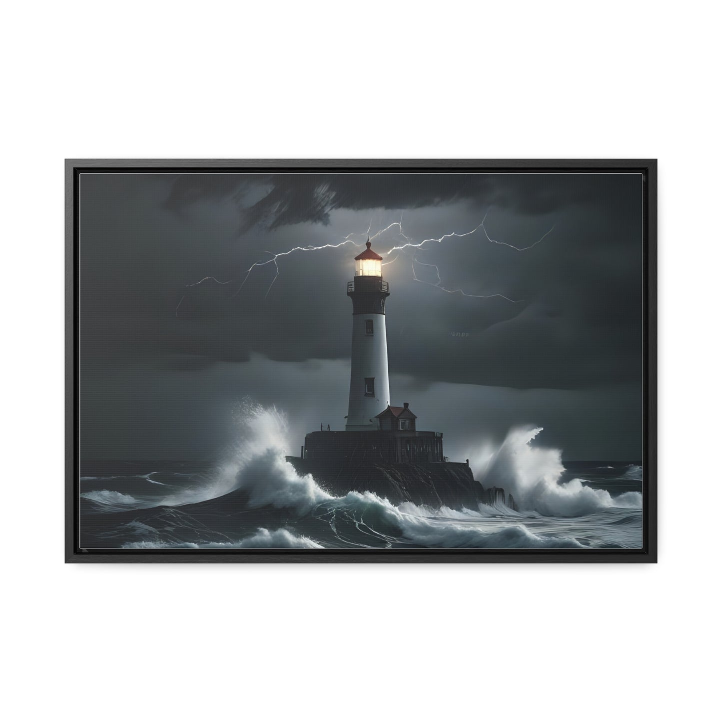 Light House, Wall Art, Gallery Canvas Wraps, Horizontal Frame