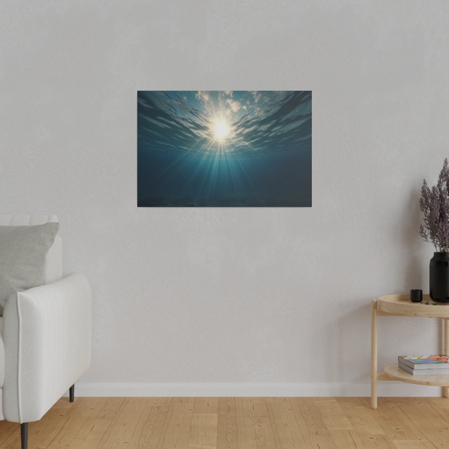 Under Water, Wall Art, Matte Canvas, Stretched, 0.75"